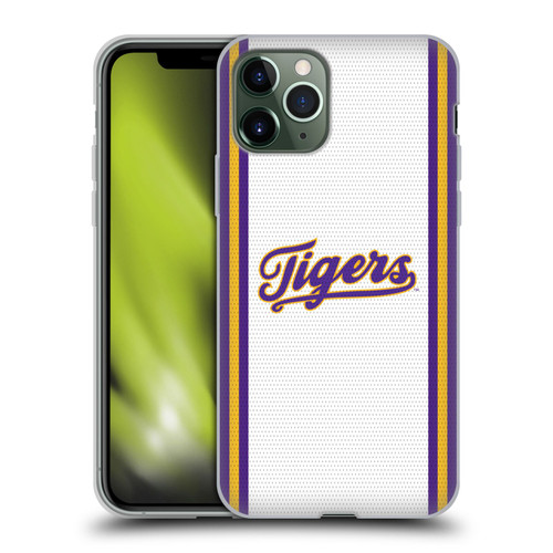 Louisiana State University LSU Louisiana State University Football Jersey Soft Gel Case for Apple iPhone 11 Pro