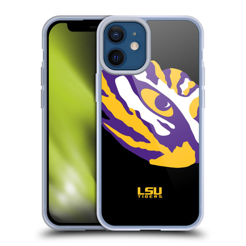 Louisiana State University LSU Louisiana State University LSU Oversized Icon Soft Gel Case for Apple iPhone 12 Mini
