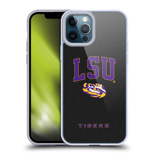 Louisiana State University LSU Louisiana State University Campus Logotype Soft Gel Case for Apple iPhone 12 Pro Max