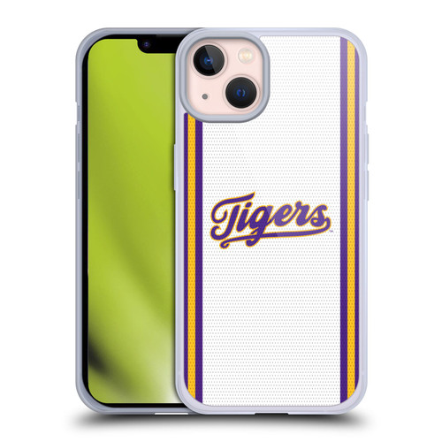 Louisiana State University LSU Louisiana State University Football Jersey Soft Gel Case for Apple iPhone 13