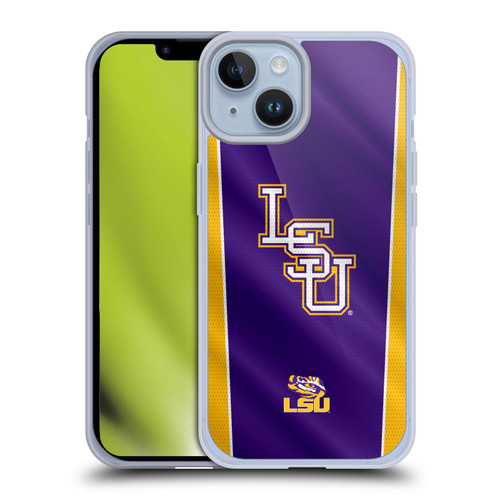 Louisiana State University LSU Louisiana State University LSU Banner Soft Gel Case for Apple iPhone 14 Louisiana State University LSU Louisiana State University LSU Banner Soft Gel Case for Apple iPhone 14