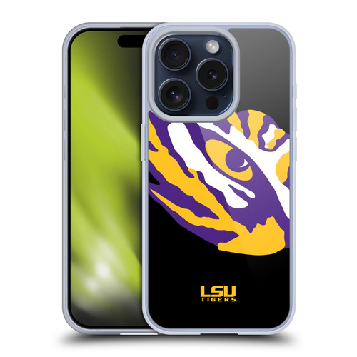 Louisiana State University LSU Louisiana State University LSU Oversized Icon Soft Gel Case for Apple iPhone 15 Pro Louisiana State University LSU Louisiana State University LSU Oversized Icon Soft Gel Case for Apple iPhone 15 Pro