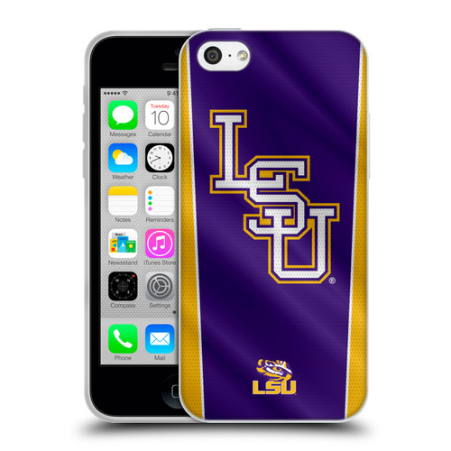 Louisiana State University LSU Louisiana State University Banner Soft Gel Case for Apple iPhone 5c