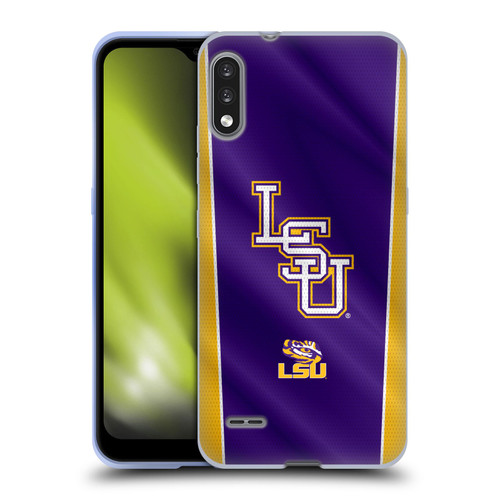 Louisiana State University LSU Louisiana State University Banner Soft Gel Case for LG K22