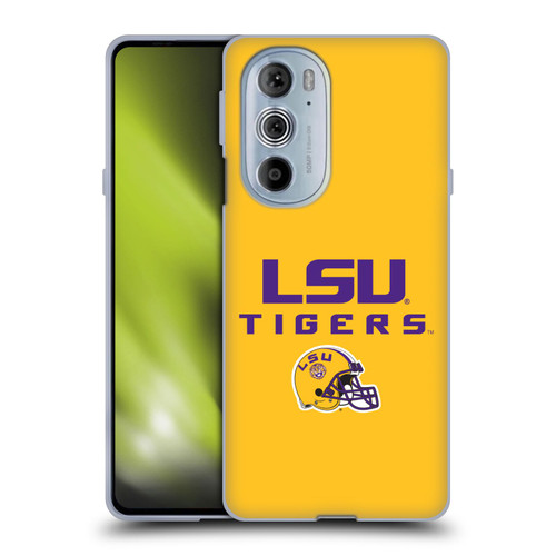 Louisiana State University LSU Louisiana State University Helmet Logotype Soft Gel Case for Motorola Edge X30