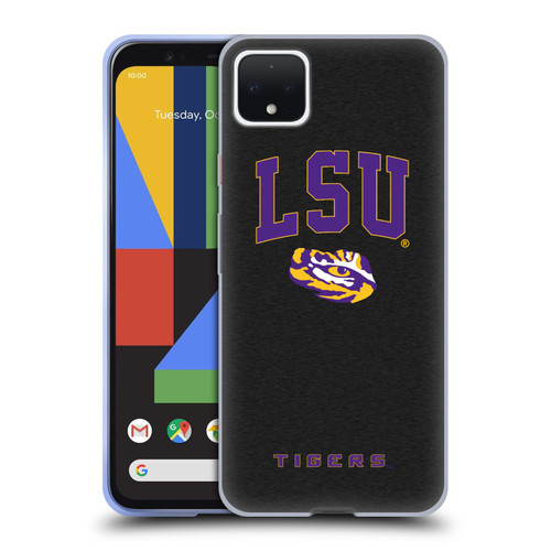 Louisiana State University LSU Louisiana State University Campus Logotype Soft Gel Case for Google Pixel 4 XL