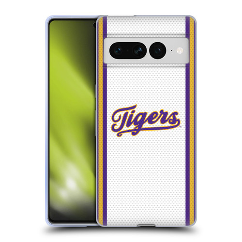 Louisiana State University LSU Louisiana State University Football Jersey Soft Gel Case for Google Pixel 7 Pro