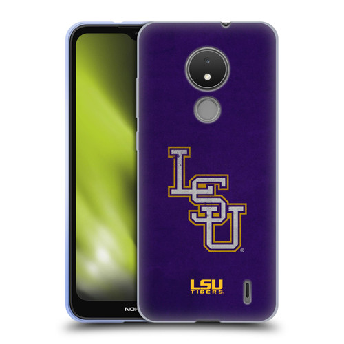Louisiana State University LSU Louisiana State University Distressed Look Soft Gel Case for Nokia C21