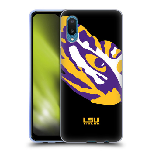 Louisiana State University LSU Louisiana State University Oversized Icon Soft Gel Case for Samsung Galaxy A02/M02 (2021)