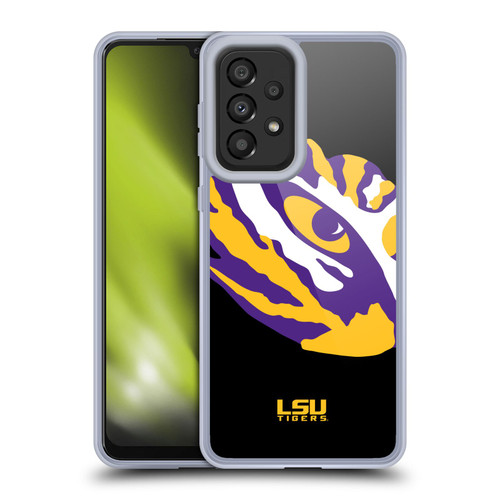 Louisiana State University LSU Louisiana State University Oversized Icon Soft Gel Case for Samsung Galaxy A33 5G (2022)