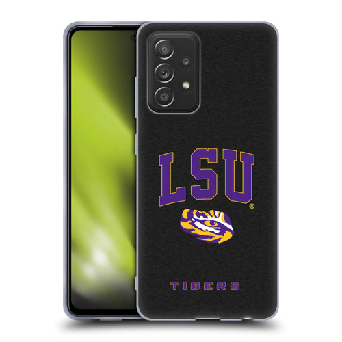 Louisiana State University LSU Louisiana State University Campus Logotype Soft Gel Case for Samsung Galaxy A52 / A52s / 5G (2021)