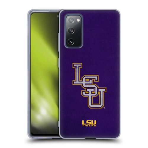 Louisiana State University LSU Louisiana State University Distressed Look Soft Gel Case for Samsung Galaxy S20 FE / 5G