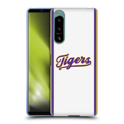 Louisiana State University LSU Louisiana State University Football Jersey Soft Gel Case for Sony Xperia 5 IV