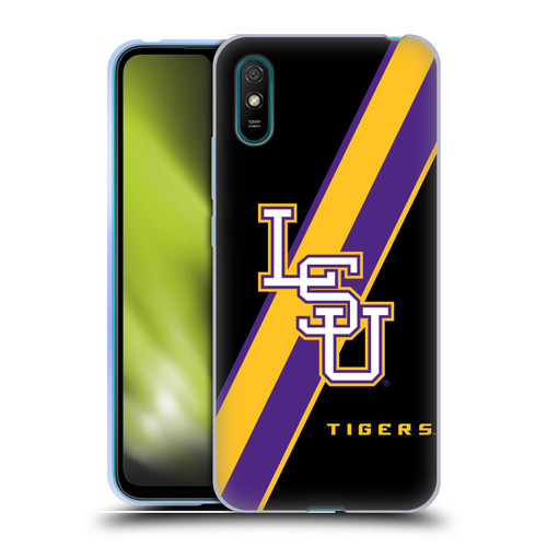 Louisiana State University LSU Louisiana State University Stripes Soft Gel Case for Xiaomi Redmi 9A / Redmi 9AT