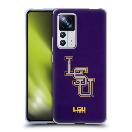 Louisiana State University LSU Louisiana State University Distressed Look Soft Gel Case for Xiaomi 12T Pro