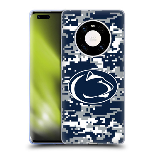 Pennsylvania State University PSU The Pennsylvania State University Digital Camouflage Soft Gel Case for Huawei Mate 40 Pro 5G