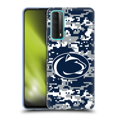 Pennsylvania State University PSU The Pennsylvania State University Digital Camouflage Soft Gel Case for Huawei P Smart (2021)