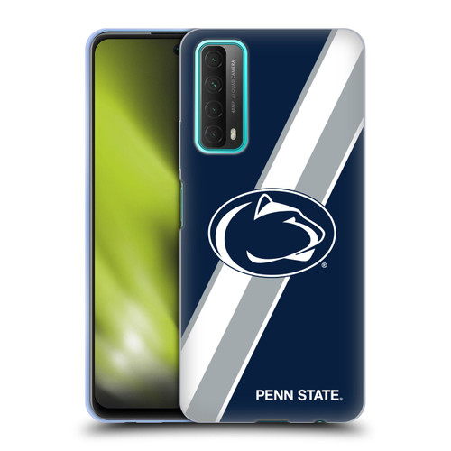 Pennsylvania State University PSU The Pennsylvania State University Stripes Soft Gel Case for Huawei P Smart (2021)