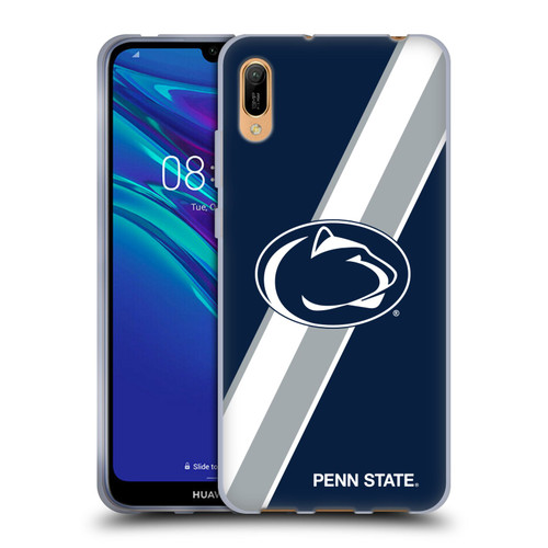 Pennsylvania State University PSU The Pennsylvania State University Stripes Soft Gel Case for Huawei Y6 Pro (2019)