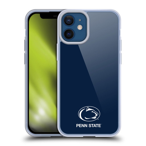 Pennsylvania State University PSU The Pennsylvania State University Logo Soft Gel Case for Apple iPhone 12 Mini