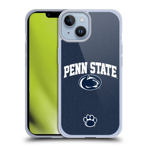 Pennsylvania State University PSU The Pennsylvania State University Campus Logotype Soft Gel Case for Apple iPhone 14