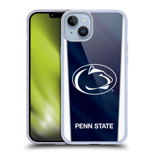 Pennsylvania State University PSU The Pennsylvania State University Banner Soft Gel Case for Apple iPhone 14 Plus