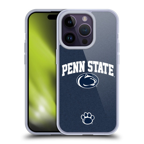 Pennsylvania State University PSU The Pennsylvania State University Campus Logotype Soft Gel Case for Apple iPhone 14 Pro