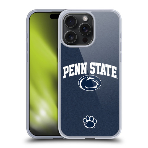 Pennsylvania State University PSU The Pennsylvania State University Campus Logotype Soft Gel Case for Apple iPhone 15 Pro Max