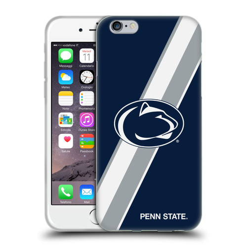 Pennsylvania State University PSU The Pennsylvania State University Stripes Soft Gel Case for Apple iPhone 6 / iPhone 6s