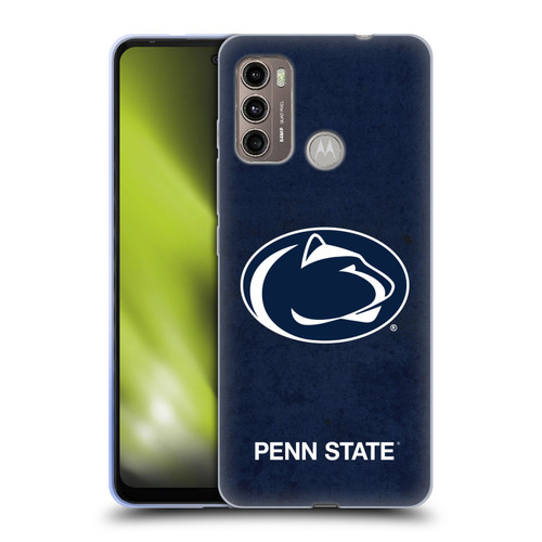 Pennsylvania State University PSU The Pennsylvania State University Distressed Look Soft Gel Case for Motorola Moto G60 / Moto G40 Fusion