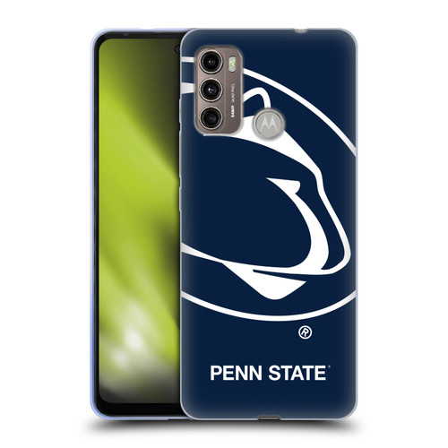 Pennsylvania State University PSU The Pennsylvania State University Oversized Icon Soft Gel Case for Motorola Moto G60 / Moto G40 Fusion