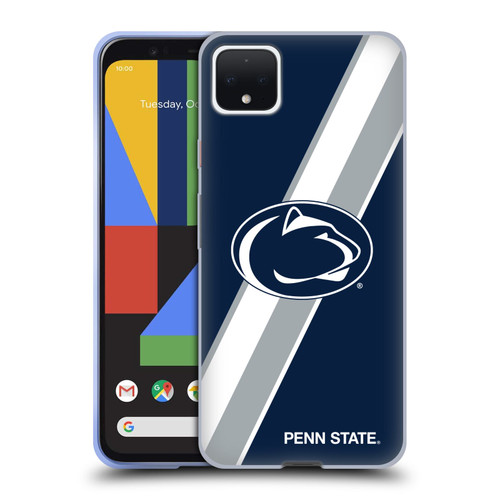 Pennsylvania State University PSU The Pennsylvania State University Stripes Soft Gel Case for Google Pixel 4 XL