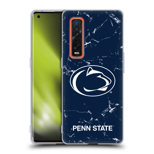 Pennsylvania State University PSU The Pennsylvania State University Marble Soft Gel Case for OPPO Find X2 Pro 5G