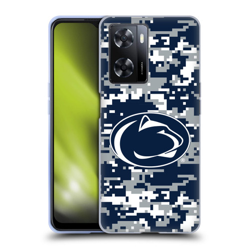 Pennsylvania State University PSU The Pennsylvania State University Digital Camouflage Soft Gel Case for OPPO A57s