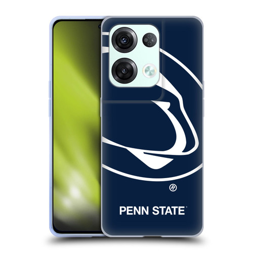 Pennsylvania State University PSU The Pennsylvania State University Oversized Icon Soft Gel Case for OPPO Reno8 Pro