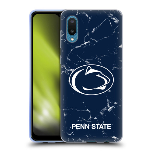 Pennsylvania State University PSU The Pennsylvania State University Marble Soft Gel Case for Samsung Galaxy A02/M02 (2021)