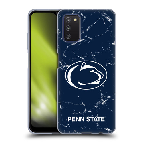 Pennsylvania State University PSU The Pennsylvania State University Marble Soft Gel Case for Samsung Galaxy A03s (2021)
