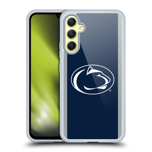 Pennsylvania State University PSU The Pennsylvania State University Football Jersey Soft Gel Case for Samsung Galaxy A34 5G