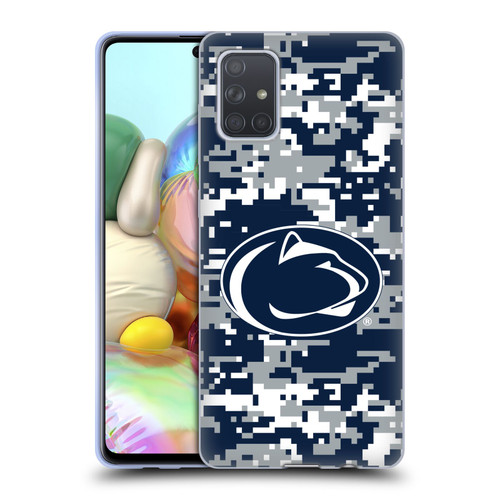 Pennsylvania State University PSU The Pennsylvania State University Digital Camouflage Soft Gel Case for Samsung Galaxy A71 (2019)