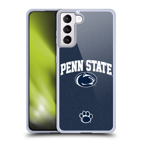 Pennsylvania State University PSU The Pennsylvania State University Campus Logotype Soft Gel Case for Samsung Galaxy S21+ 5G