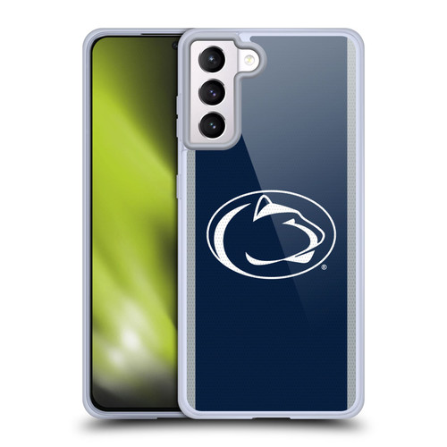 Pennsylvania State University PSU The Pennsylvania State University Football Jersey Soft Gel Case for Samsung Galaxy S21+ 5G