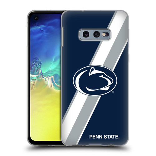 Pennsylvania State University PSU The Pennsylvania State University Stripes Soft Gel Case for Samsung Galaxy S10e