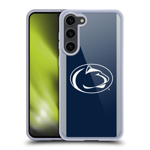 Pennsylvania State University PSU The Pennsylvania State University Football Jersey Soft Gel Case for Samsung Galaxy S23+ 5G