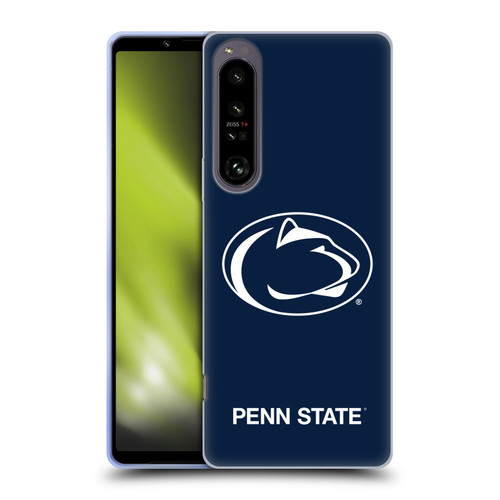 Pennsylvania State University PSU The Pennsylvania State University Plain Soft Gel Case for Sony Xperia 1 IV