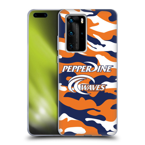 Pepperdine University Pepperdine University Art Camou Soft Gel Case for Huawei P40 Pro / P40 Pro Plus 5G