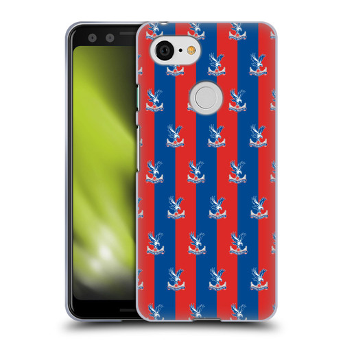 Crystal Palace FC Crest Pattern Soft Gel Case for Google Pixel 3