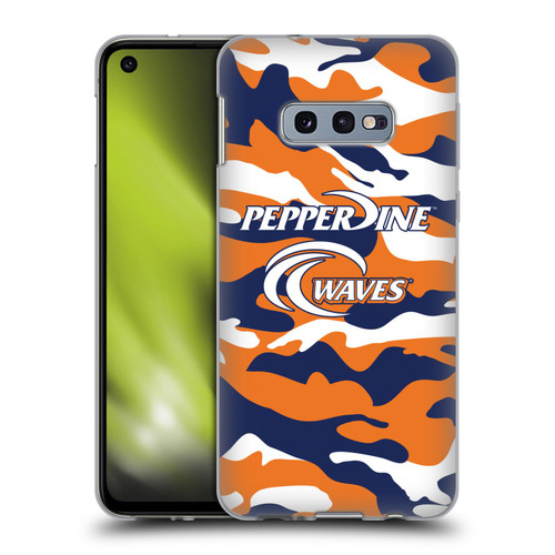 Pepperdine University Pepperdine University Art Camou Soft Gel Case for Samsung Galaxy S10e