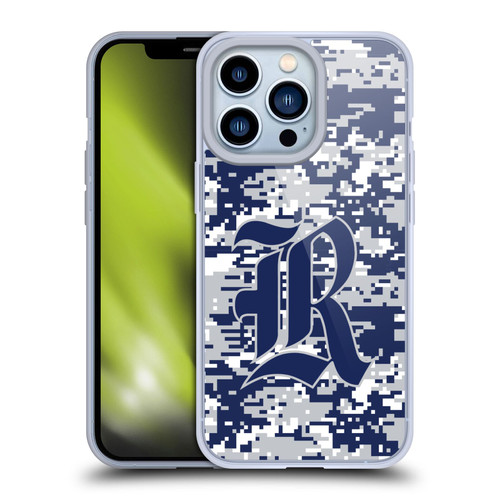 Rice University Rice University Digital Camouflage Soft Gel Case for Apple iPhone 13 Pro