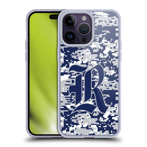 Rice University Rice University Digital Camouflage Soft Gel Case for Apple iPhone 14 Pro Max