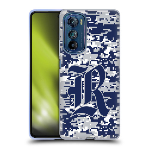 Rice University Rice University Digital Camouflage Soft Gel Case for Motorola Edge 30